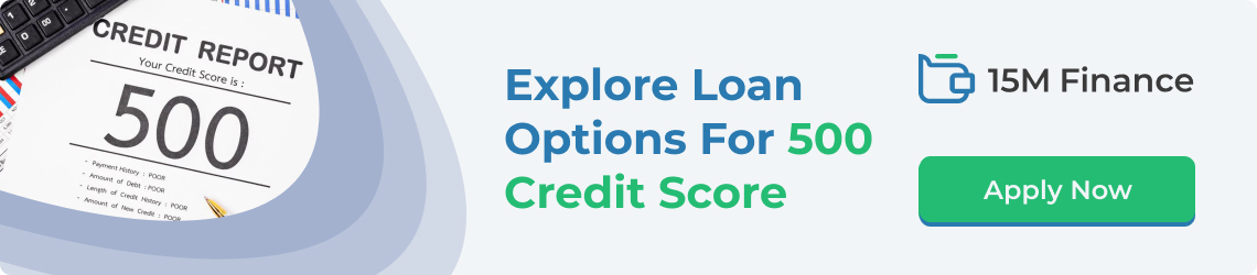 Get 500 credit score loans from direct lenders