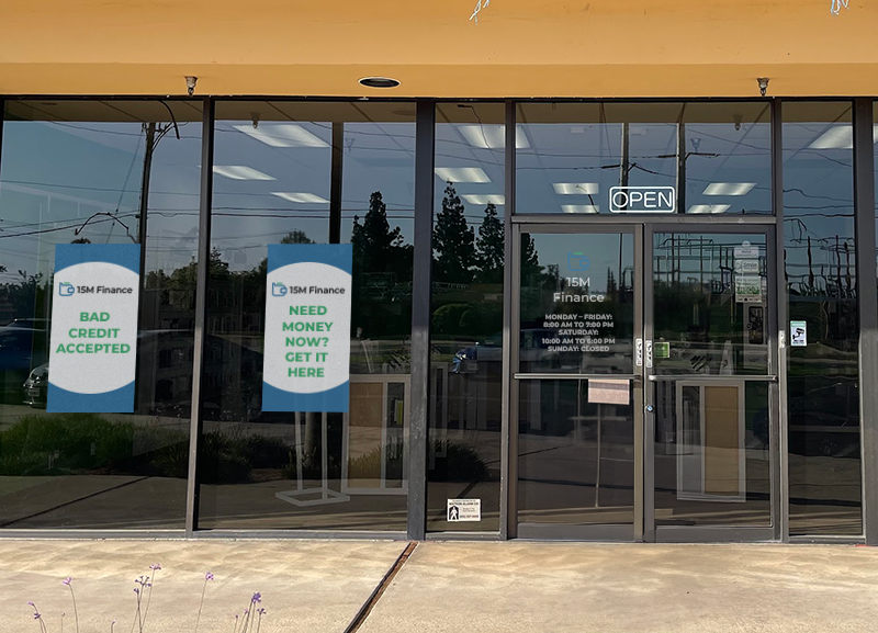 15M Finance store in Fresno