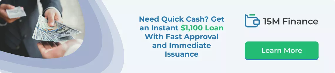 get a 1,100 dollar loan with bad credit