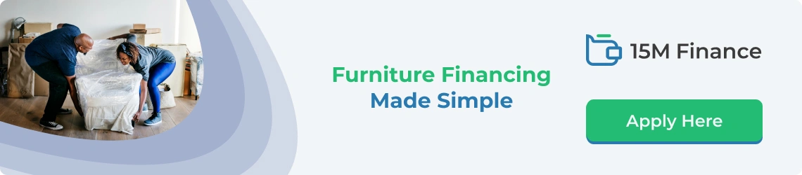 Get furniture financing with bad credit